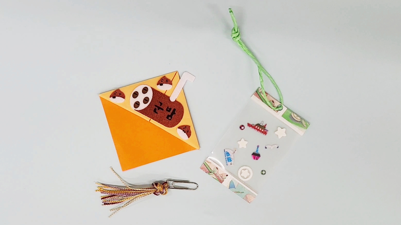 독서의 계절, 책갈피 만들기