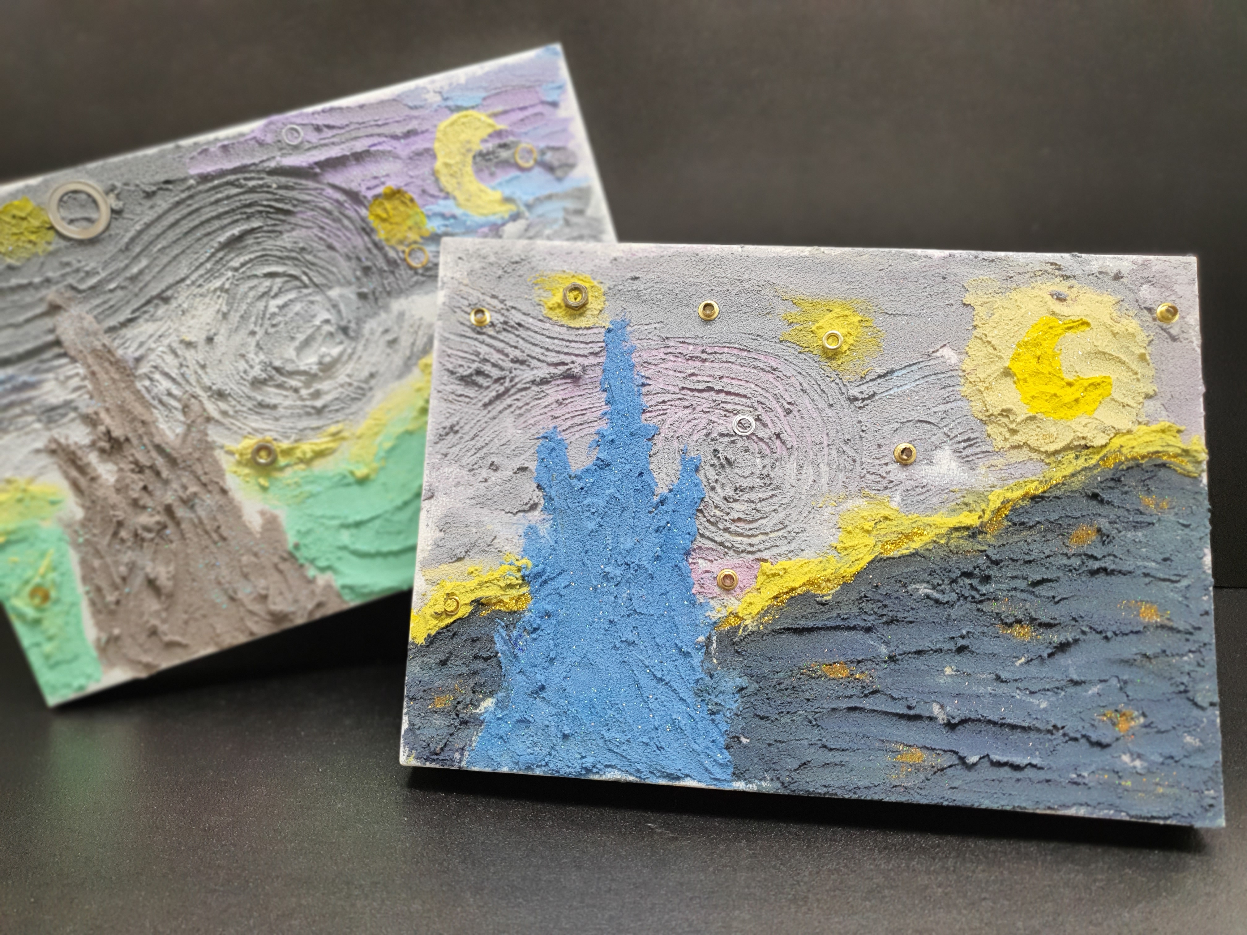 올록볼록 별이 빛나는 밤